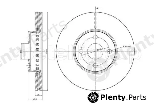 Trusting DF934 — Brake Disc