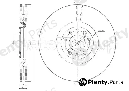 Trusting DF1688 — Brake Disc