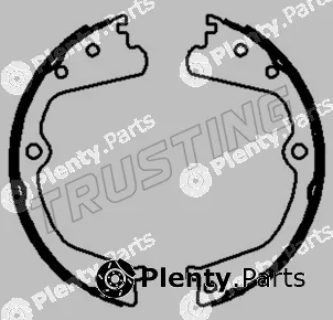 Trusting 253.768 — Brake Shoe Set, parking brake