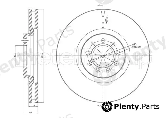 Trusting DF1252 — Brake Disc