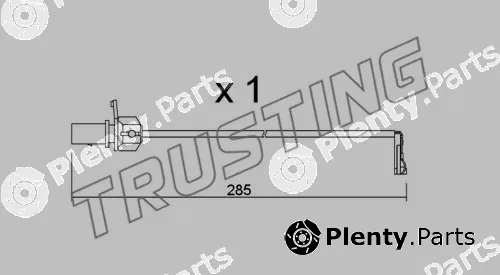 Trusting SU.345 — Warning Contact, brake pad wear