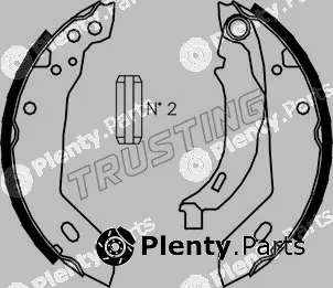 Trusting 088.212 — Brake Shoe Set