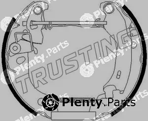 Trusting 6250 — Brake Shoe Set Kit premounted