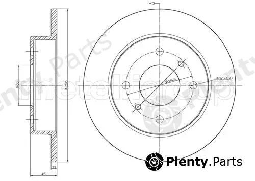 Trusting DF195 — Brake Disc
