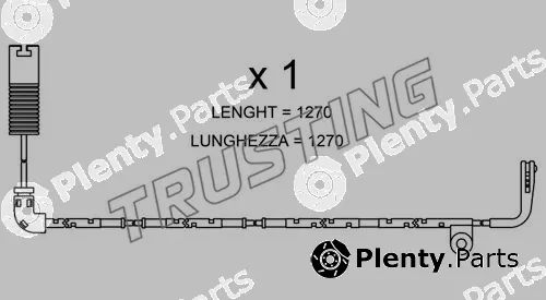 Trusting SU.254 — Warning Contact, brake pad wear