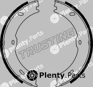Trusting 052.133 — Brake Shoe Set, parking brake