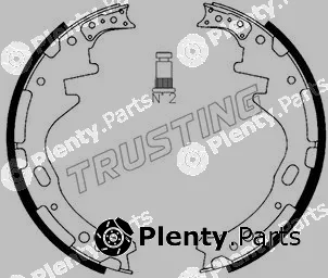 Trusting 067.174 — Brake Shoe Set