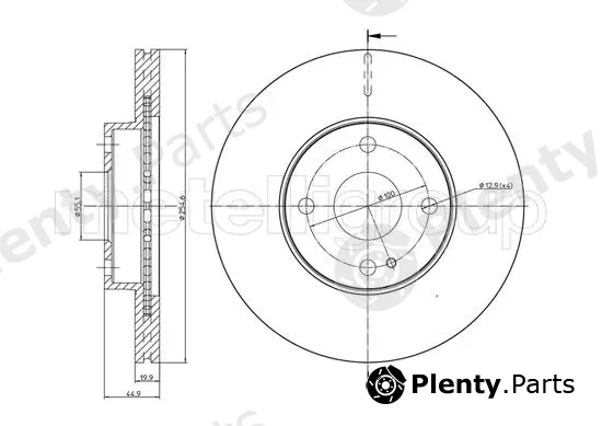 Trusting DF713 — Brake Disc