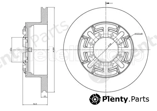 Trusting DF589 — Brake Disc