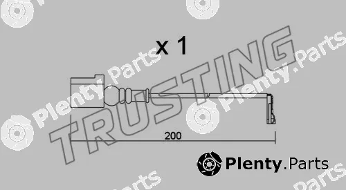 Trusting SU.349 — Warning Contact, brake pad wear