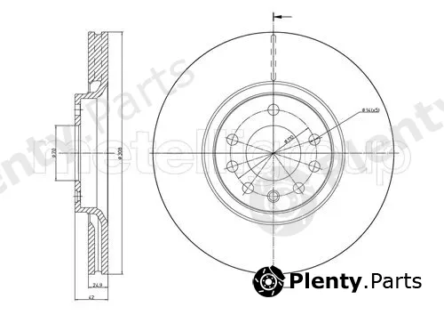 Trusting DF1087 — Brake Disc