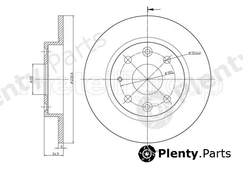 Trusting DF106 — Brake Disc