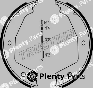 Trusting 079.194K — Brake Shoe Set, parking brake