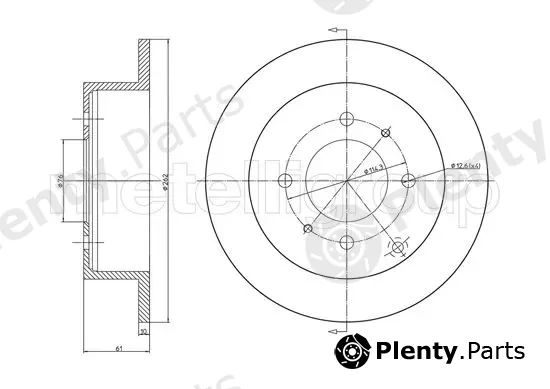 Trusting DF845 — Brake Disc