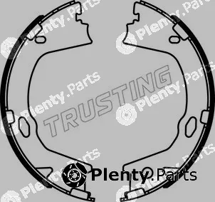 Trusting 046.228 — Brake Shoe Set, parking brake