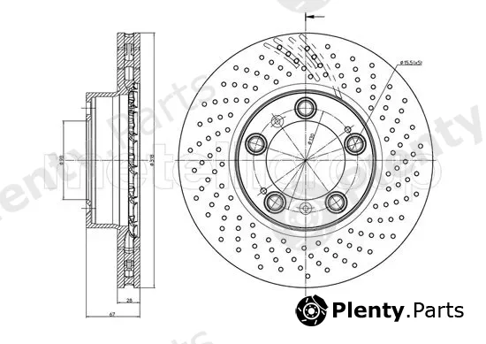Trusting DF1700 — Brake Disc
