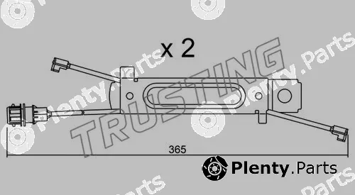 Trusting SU.245K — Warning Contact, brake pad wear