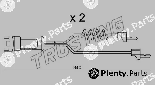 Trusting SU.172K — Warning Contact, brake pad wear