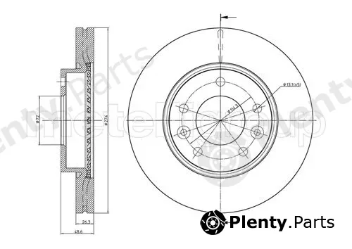 Trusting DF1606 — Brake Disc