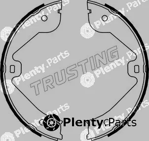 Trusting 052.131 — Brake Shoe Set, parking brake