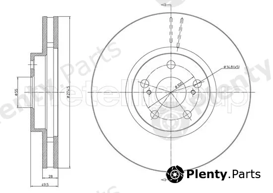 Trusting DF715 — Brake Disc