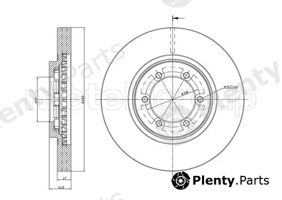 Trusting DF155 — Brake Disc