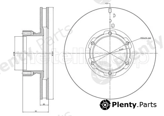 Trusting DF602 — Brake Disc