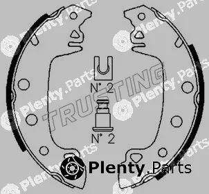 Trusting 088.204 — Brake Shoe Set