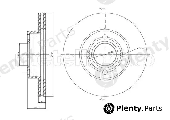 Trusting DF904 — Brake Disc