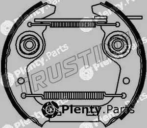Trusting 6448 — Brake Shoe Set Kit premounted
