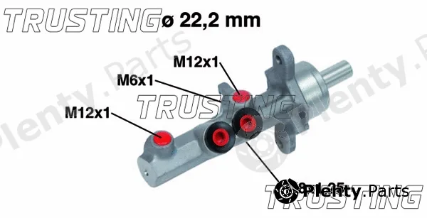 Trusting PF870 — Brake Master Cylinder
