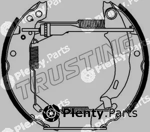 Trusting 6020 — Brake Shoe Set Kit premounted