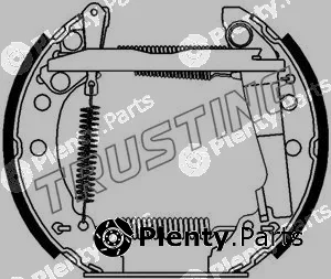 Trusting 6000 — Brake Shoe Set Kit premounted