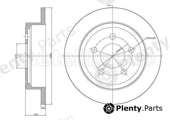 Trusting DF873 — Brake Disc