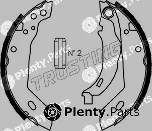 Trusting 079.185 — Brake Shoe Set