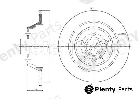 Trusting DF1301 — Brake Disc