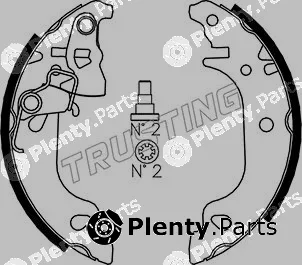 Trusting 034.103 — Brake Shoe Set