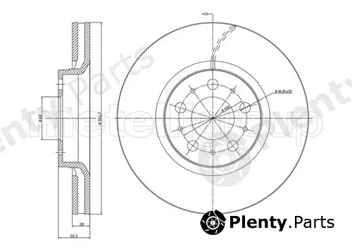 Trusting DF554 — Brake Disc