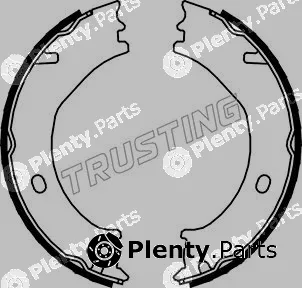 Trusting 045.001 — Brake Shoe Set, parking brake