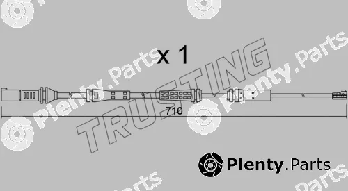 Trusting SU.376 — Warning Contact, brake pad wear