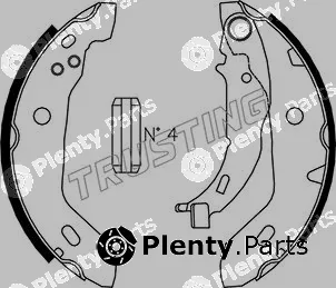 Trusting 052.122 — Brake Shoe Set