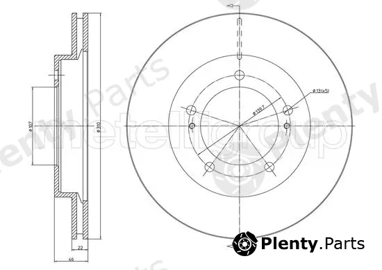 Trusting DF439 — Brake Disc