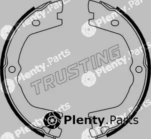 Trusting 034.110 — Brake Shoe Set, parking brake