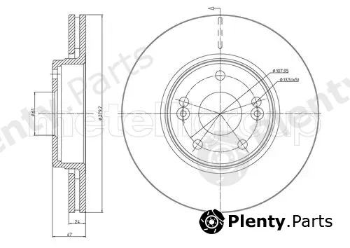 Trusting DF814 — Brake Disc