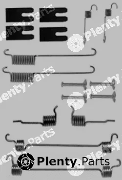 Trusting 9087 — Accessory Kit, brake shoes