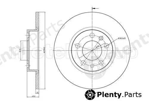 Trusting DF1089 — Brake Disc