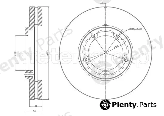 Trusting DF1515 — Brake Disc