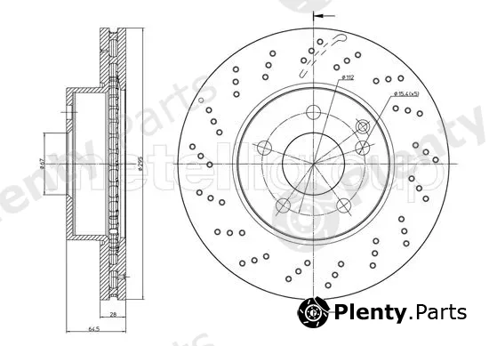 Trusting DF1243 — Brake Disc