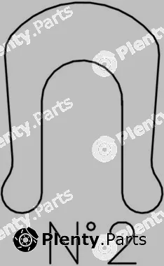 Trusting K431 — Accessory Kit, brake shoes