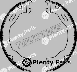 Trusting 040.160 — Brake Shoe Set, parking brake